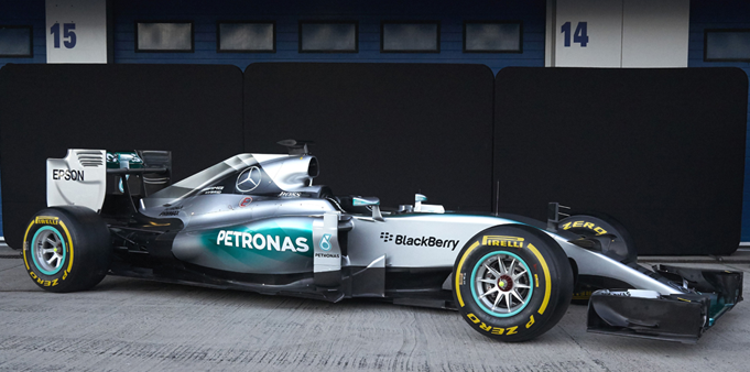 Mercedes Petronas Formula One Car